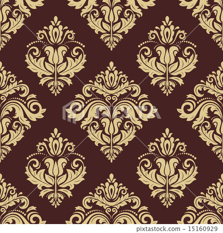 Floral Seamless  Pattern. Orient Abstract Background 15160929