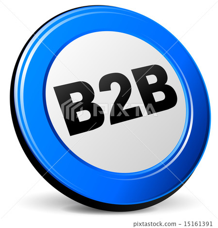Vector 3d b2b icon 15161391