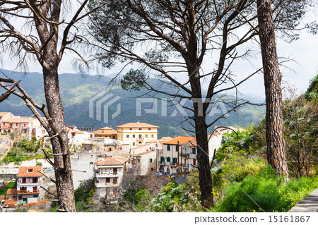 Savoca town in Sicilian mountain, Italy 15161867