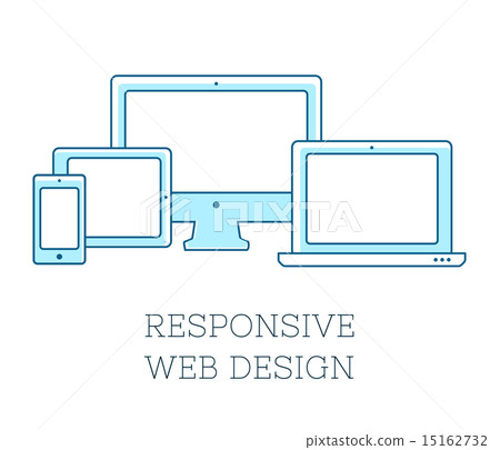Responsive design illustration 15162732