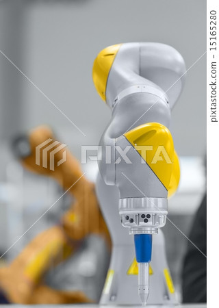 Robotic arm closeup photo Robotic arm closeup photo 15165280