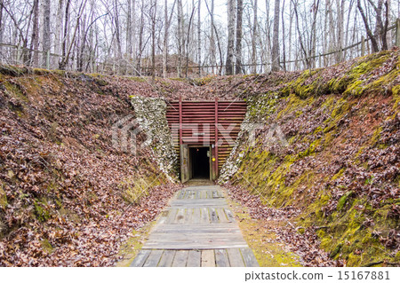undergroung mine passage in the mountains undergroung mine passage in the mountains 15167881