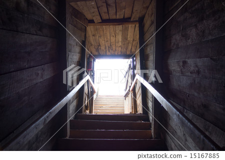undergroung mine passage in the mountains 15167885
