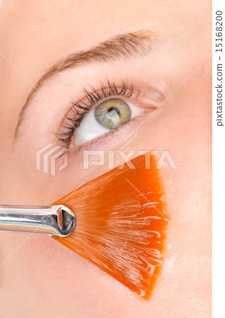 facial peeling mask applying facial peeling mask applying 15168200