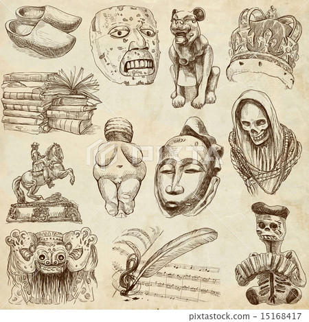 Native and Old Art - Hand drawings Native and Old Art - Hand drawings 15168417