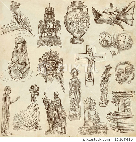 Native and Old Art - hand drawings Native and Old Art - hand drawings 15168419