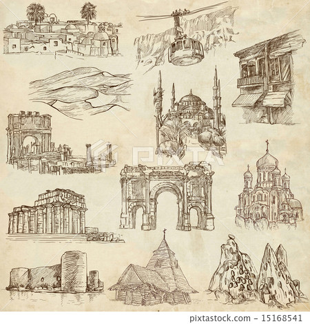 Architecture - hand drawn pack Architecture - hand drawn pack 15168541