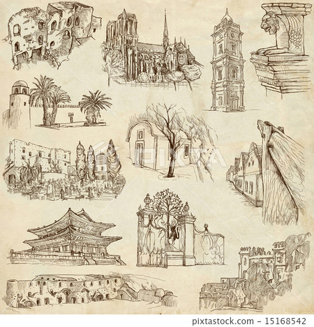 Architecture - hand drawn pack Architecture - hand drawn pack 15168542