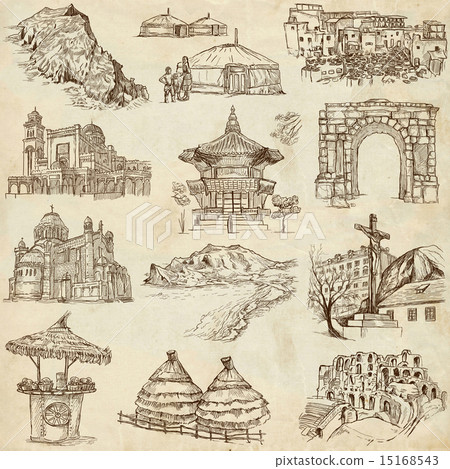 Architecture - hand drawn pack Architecture - hand drawn pack 15168543