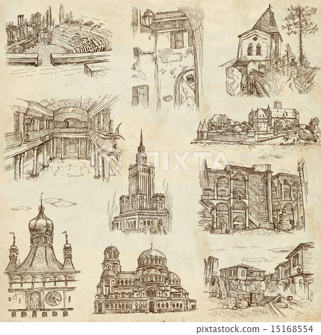 Architecture - hand drawn pack Architecture - hand drawn pack 15168554