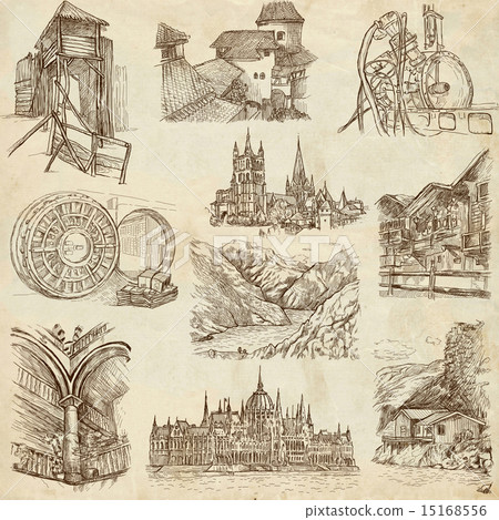 Architecture - hand drawn pack Architecture - hand drawn pack 15168556