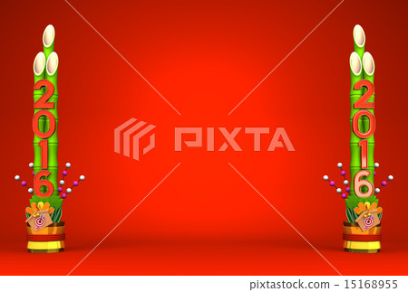 新年裝飾 2016 新年的聖誕樹裝飾 15168955