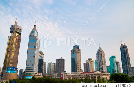 Shanghai skyscrapers view 15169050