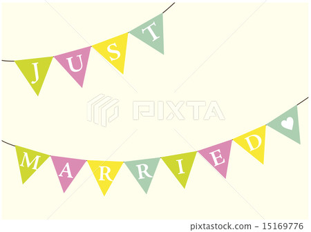 Garland JUST MARRIED 15169776