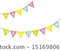Garland HAPPY WEDDING 15169806