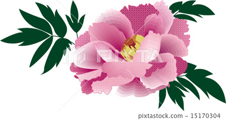 Japanese pattern · Japanese style · Peony · Flower · Flower · Vector illustration Japanese pattern · Japanese style · Peony · Flower · Flower · Vector illustration 15170304