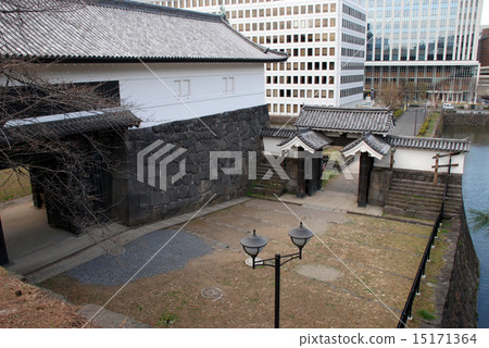 Edo castle Shimizu gate 15171364
