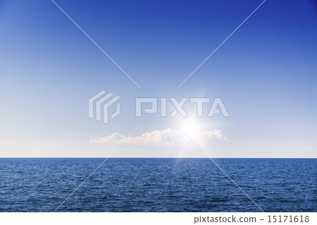 Cloudscape. Blue sky and white cloud. Cloudscape. Blue sky and white cloud. 15171618