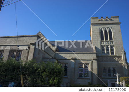 橫濱山手主教堂山手教堂元町陽光明媚 15172008