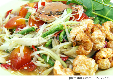 Green papaya salad 15172350
