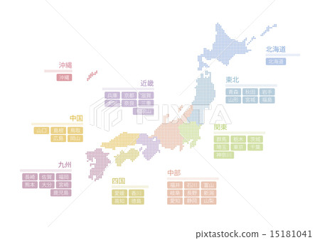 日本地圖 15181041
