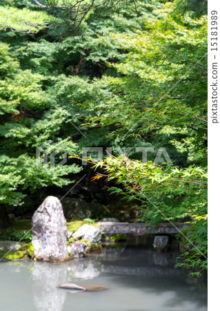 蓮花寺廟新綠色 15181989
