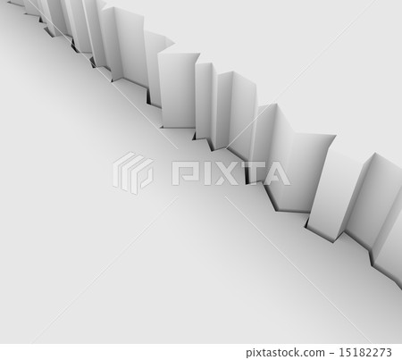 破裂的區域的圖像 15182273