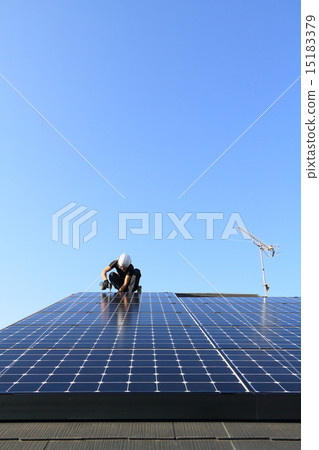 太陽能在藍天下太陽能在藍天下 太陽能在藍天下太陽能在藍天下 15183379