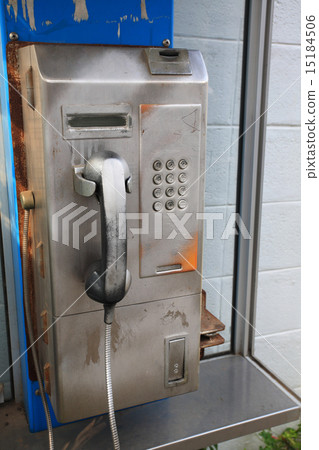 Old public telephone 15184506