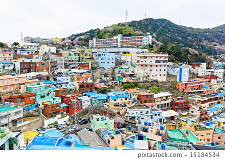 Gamcheon Culture Village in South Korea. Gamcheon Culture Village in South Korea. 15184534