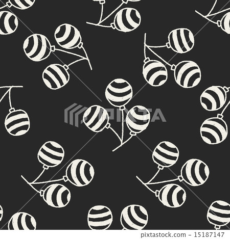 doodle balloon seamless pattern background doodle balloon seamless pattern background 15187147