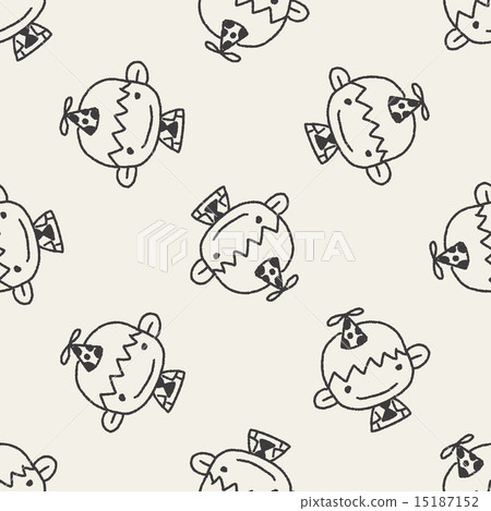 doodle birthday boy seamless pattern background doodle birthday boy seamless pattern background 15187152