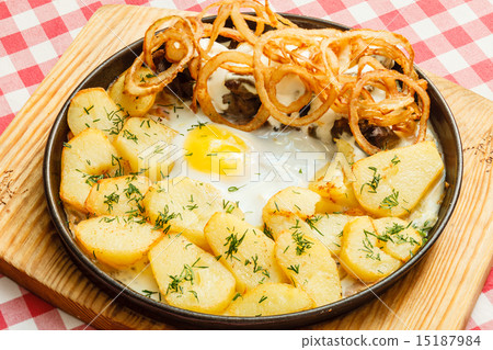 potatoes with egg potatoes with egg 15187984