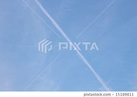 飛機雲 飛機雲 15189811