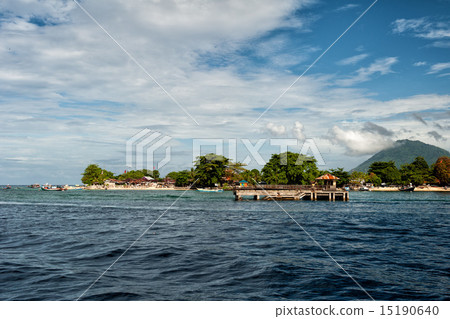 Bunaken volcano indonesian fishermen village Bunaken volcano indonesian fishermen village 15190640
