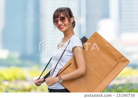Shopping, Travel, Holiday, Selfie, Adventure, Girl 15190739