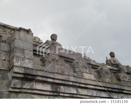日惹，印度尼西亞世界遺產婆羅浮屠廢墟的照片 15191130