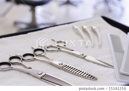 Beauty salon image cutting tool tools scissors 15191258