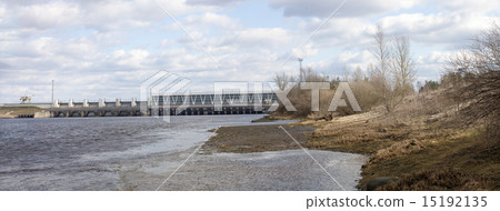 Dam of hydroelectric power plant Dam of hydroelectric power plant 15192135