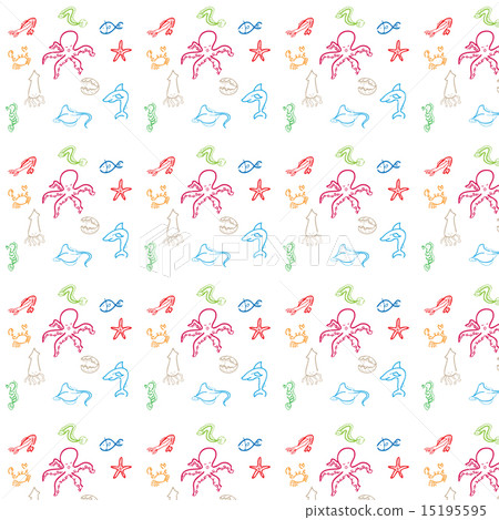 Pattern sea animals 15195595