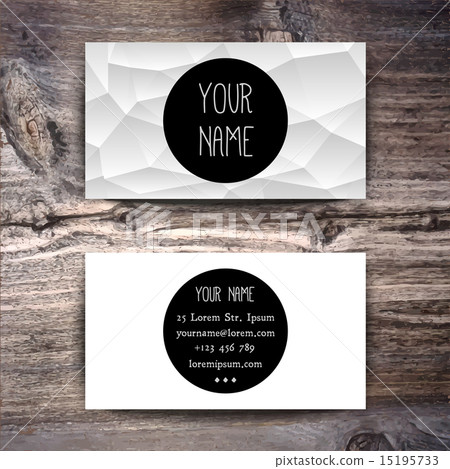 Business card template 15195733