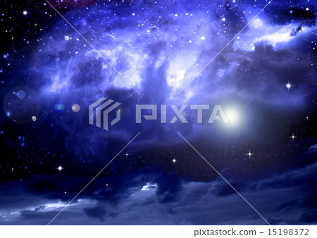 Stars of a planet  in a free space 15198372