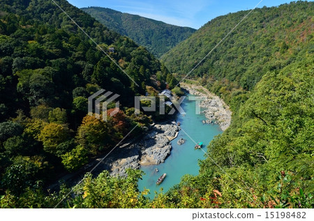 Kyoto Arashiyama Hozu River descent 15198482
