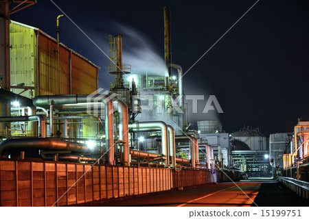 川崎工廠夜景 15199751