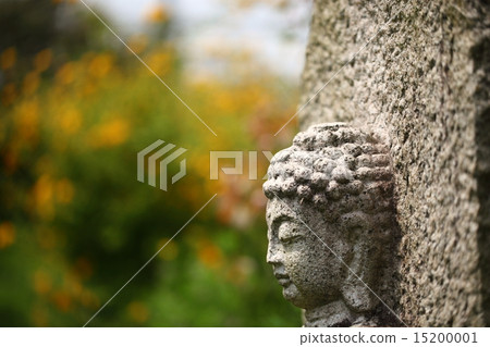 Stone Buddha at Rikuji Temple 15200001