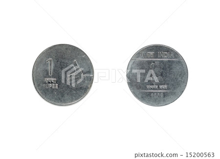 One Indian Rupee coin 15200563