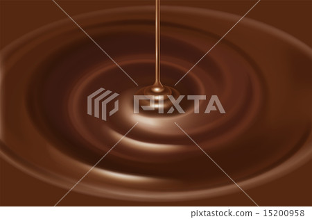 Illustration of chocolate cream 15200958