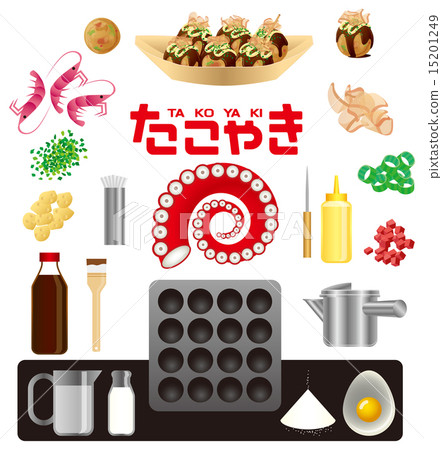 章魚燒材料 章魚燒材料 15201249