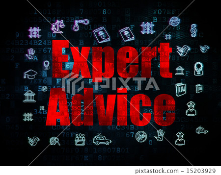 Law concept: Expert Advice on Digital background Law concept: Expert Advice on Digital background 15203929