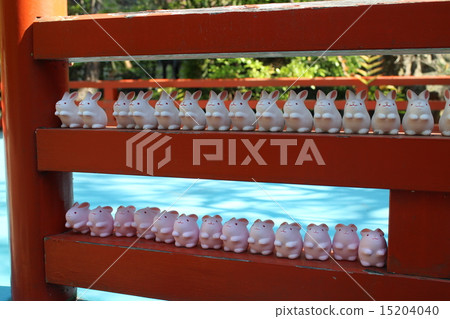 岡崎神社兔子Omikuku 3 15204040